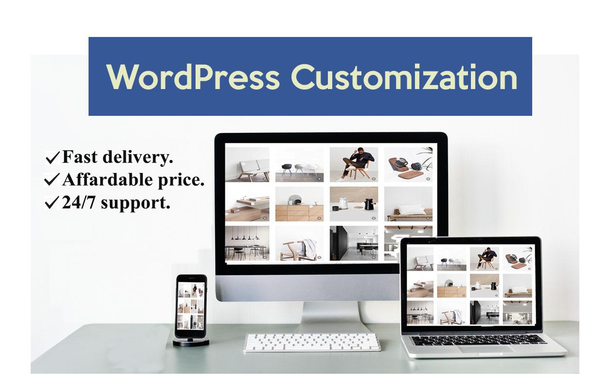 I will do wordpess customization and responsive desig...