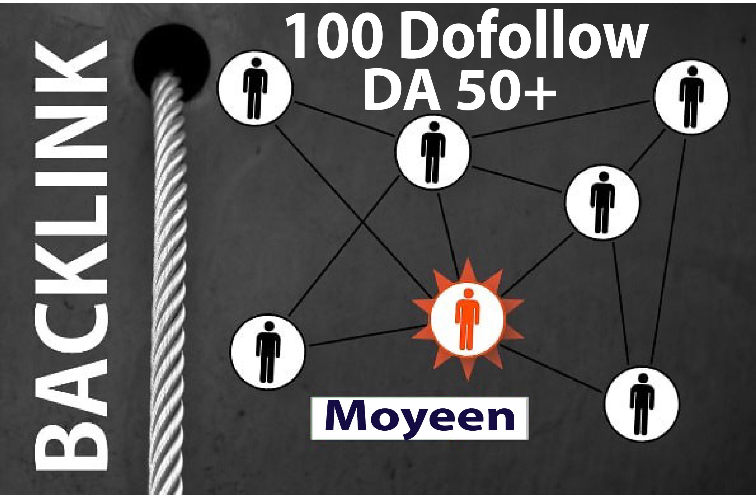 100 Contextual Dofollow Backlinks High DA PA Manually...