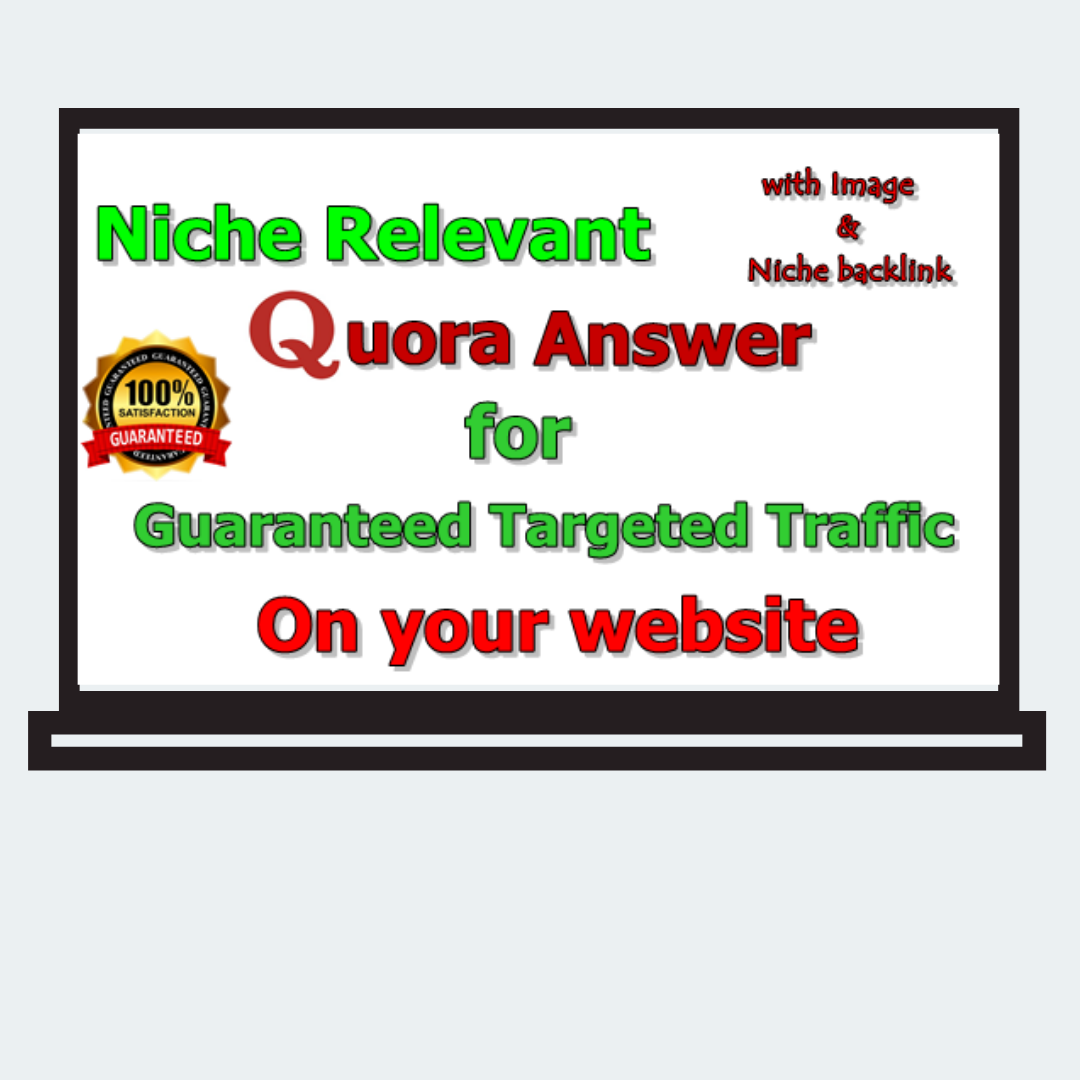 Get Niche relevant backlinks for your Website with 30...