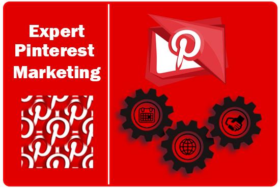 I will setup and optimize and do pinterest marketing,...