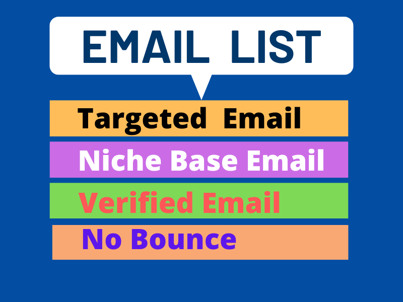 I will Collect 2k Targeted Email List by organic sear...