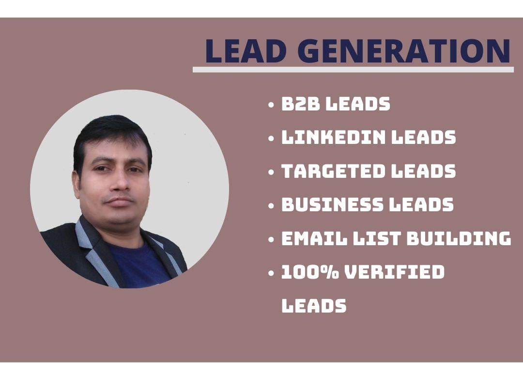 I will Provide B2B Lead Generation Service