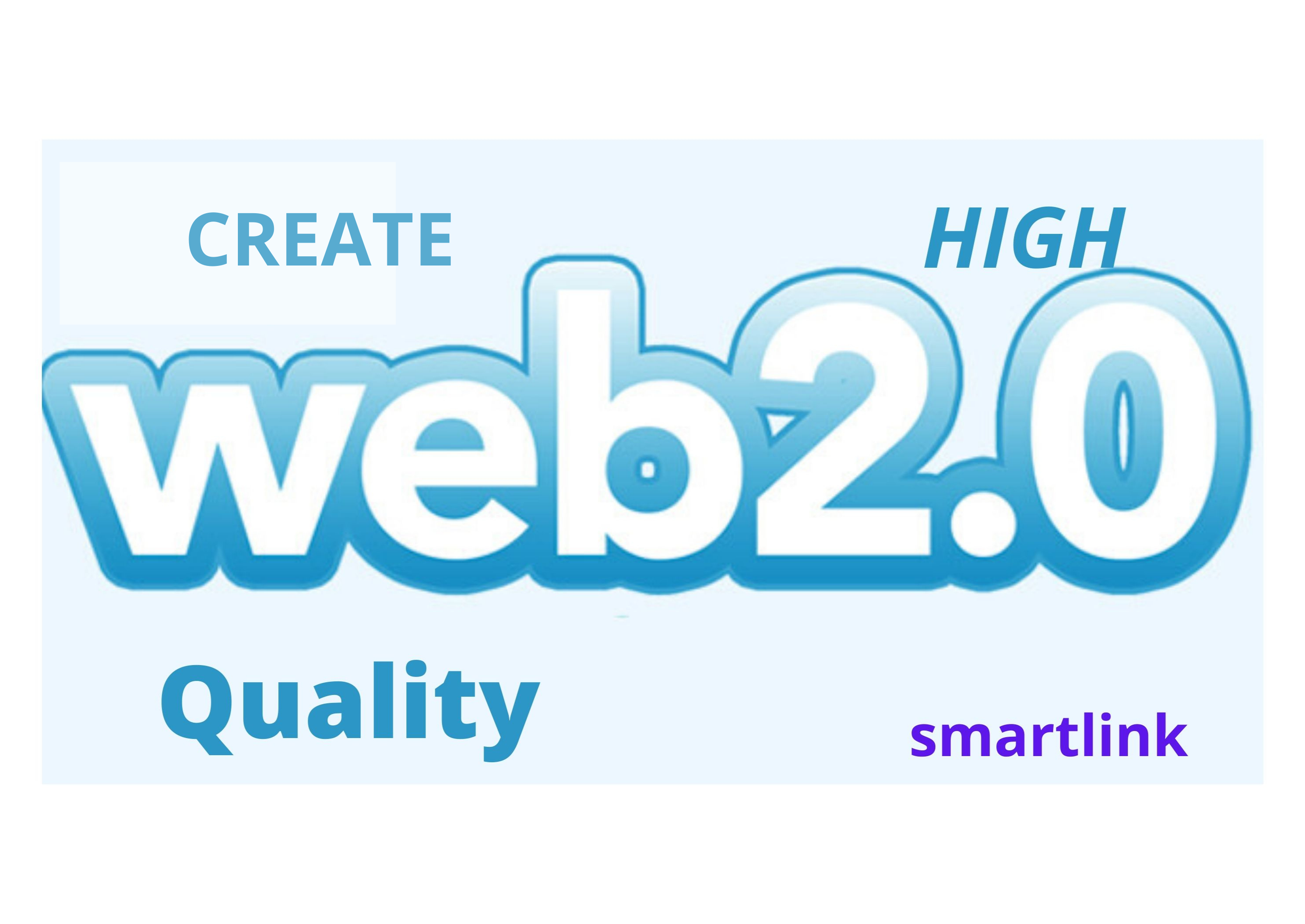 20 Web 2.0 High Quality Backlink Create in High Da Be...