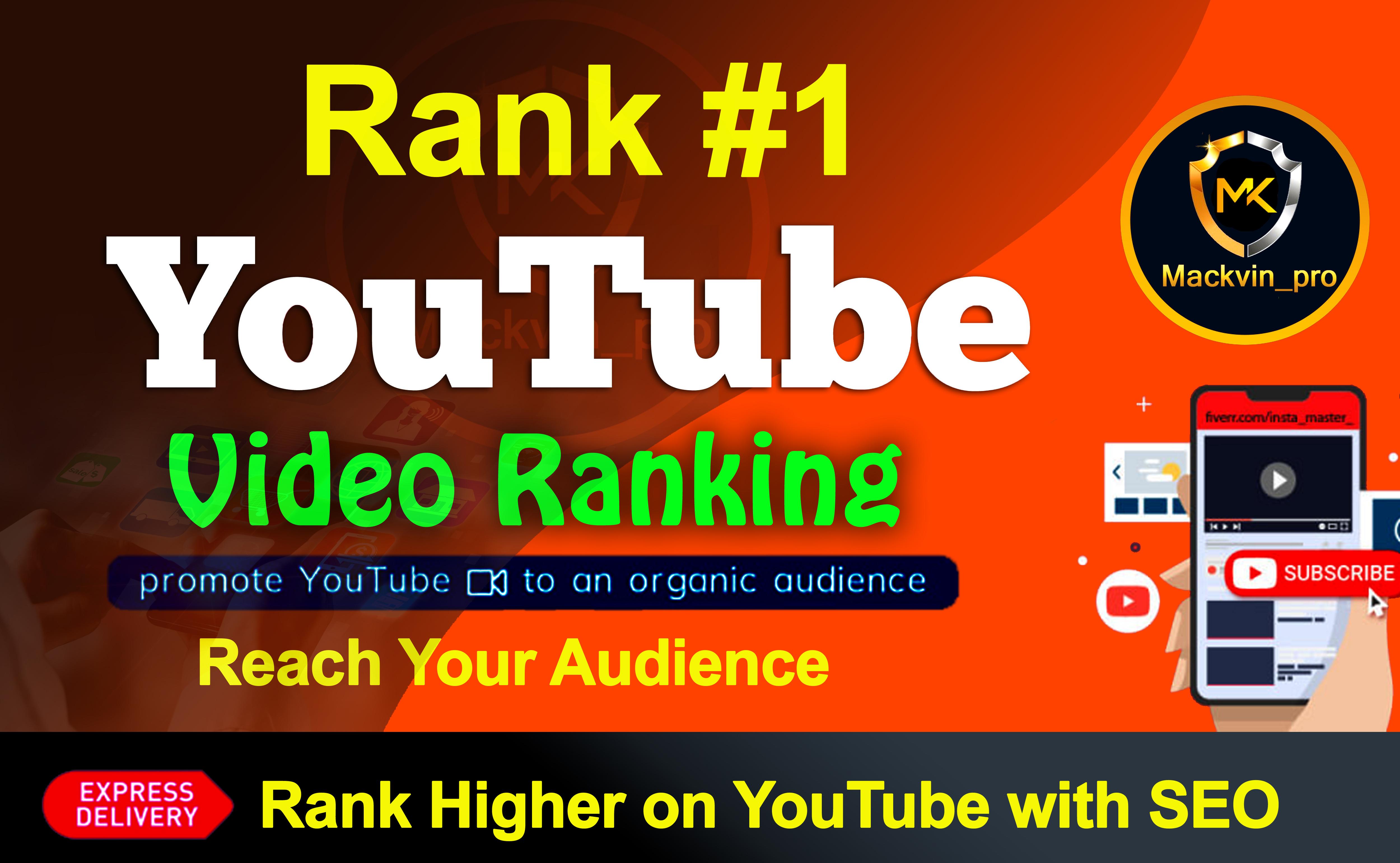YouTube Video promotion Ranking on First Page with Re...