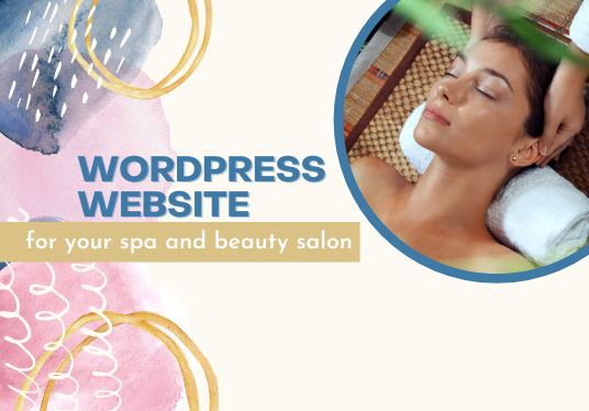 I will design spa and beauty salon wordpress website