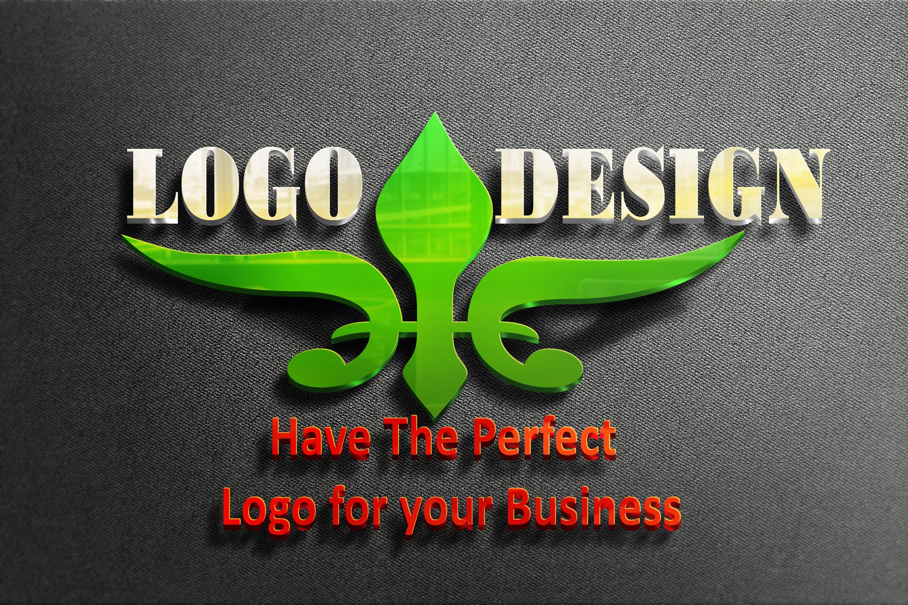 I will do a flat minimalist logo design in just one d...