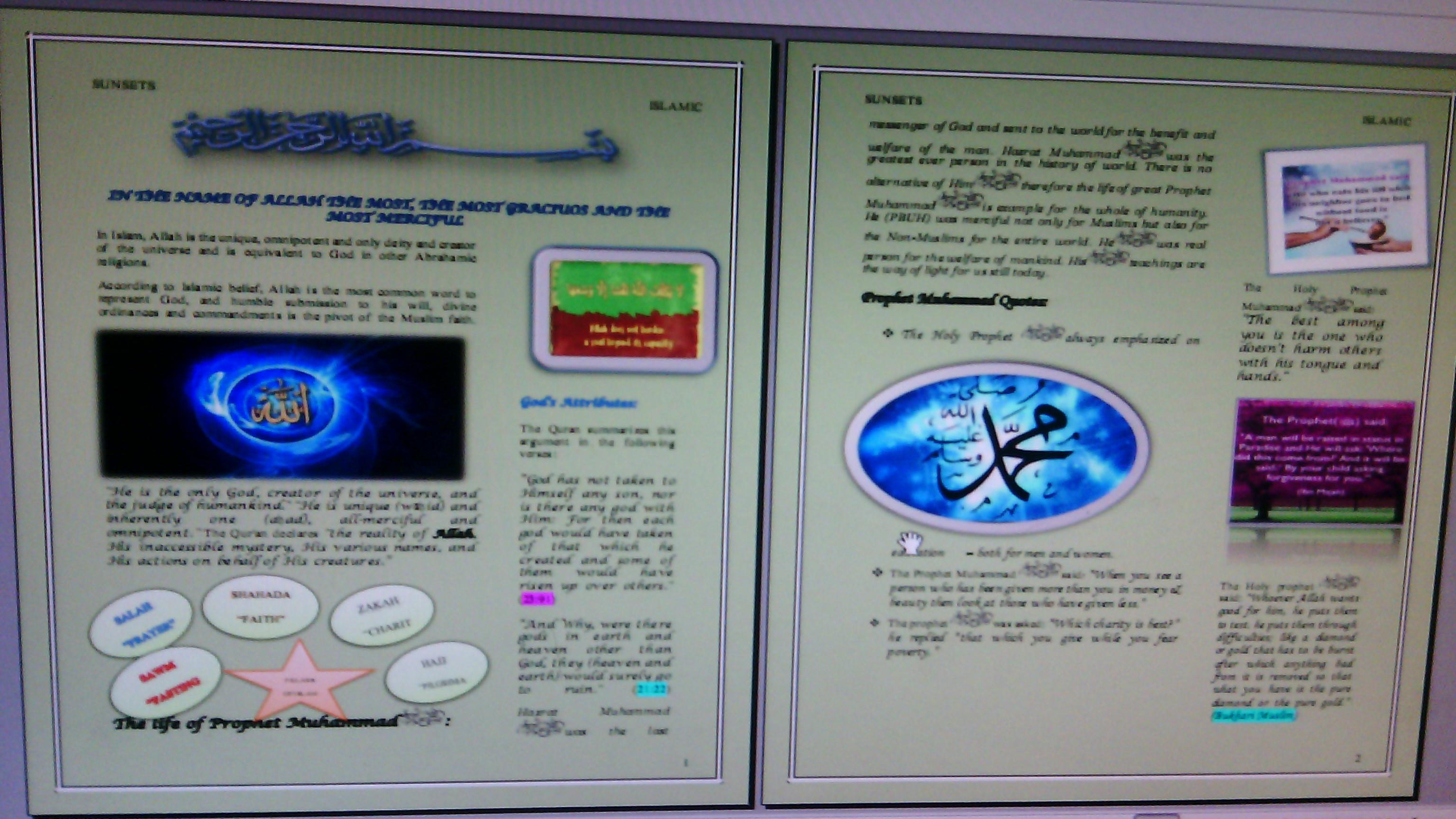 Arts and Craft, Magazine design