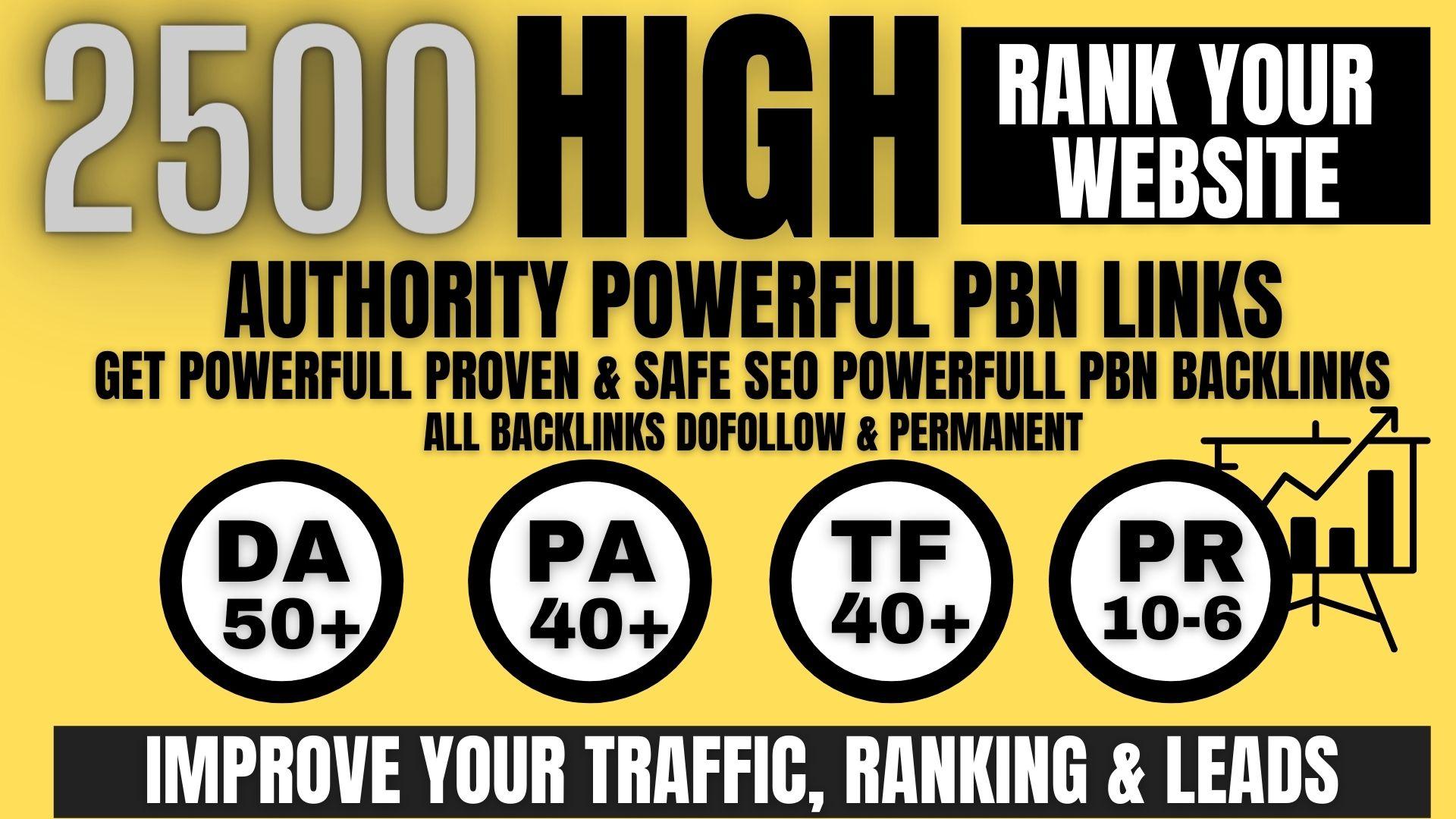 I will do 2500+ Permanent Web2.0 Backlink with High D...