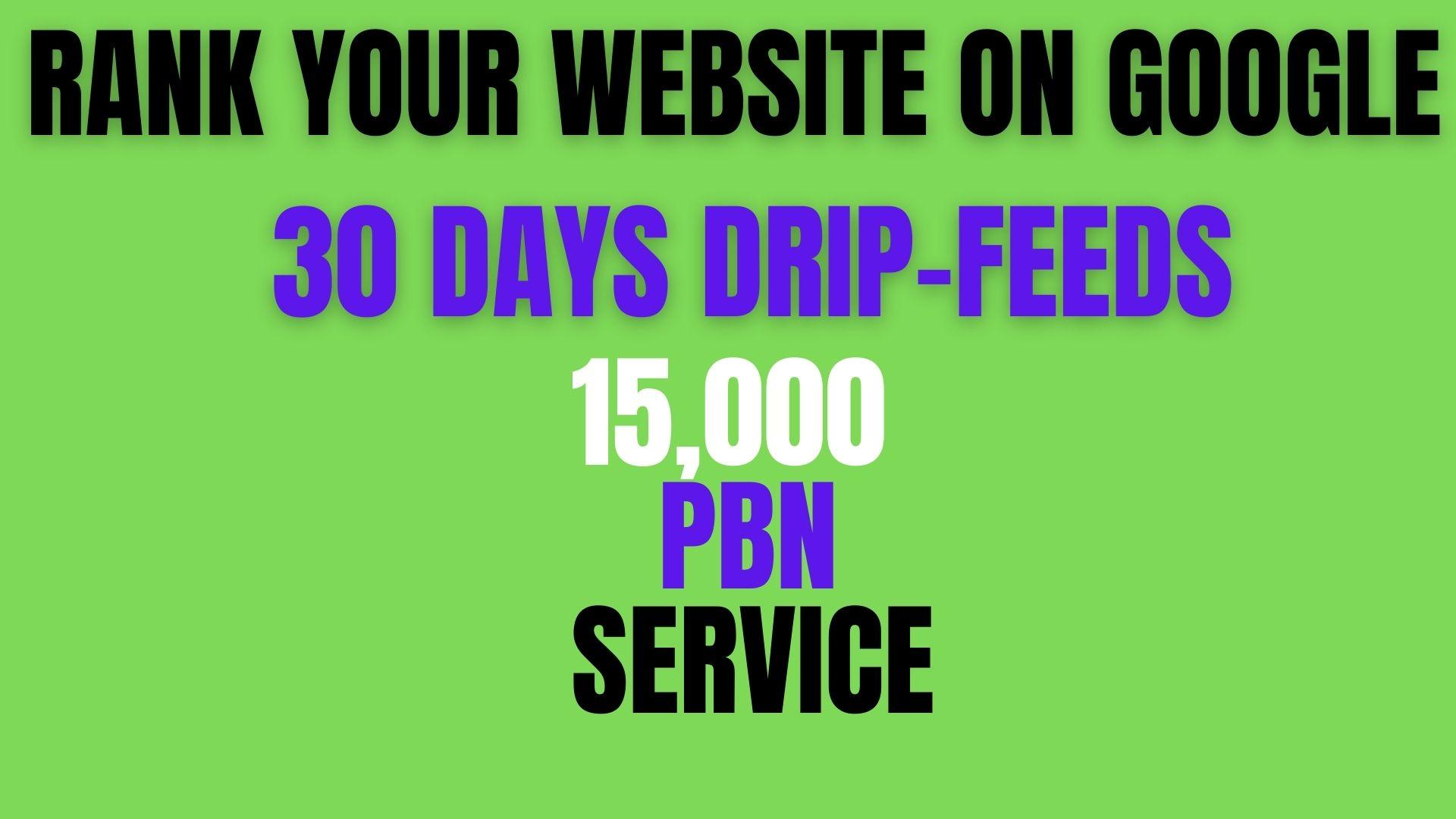RANK your website on google 15,000+Permanent PBN home...