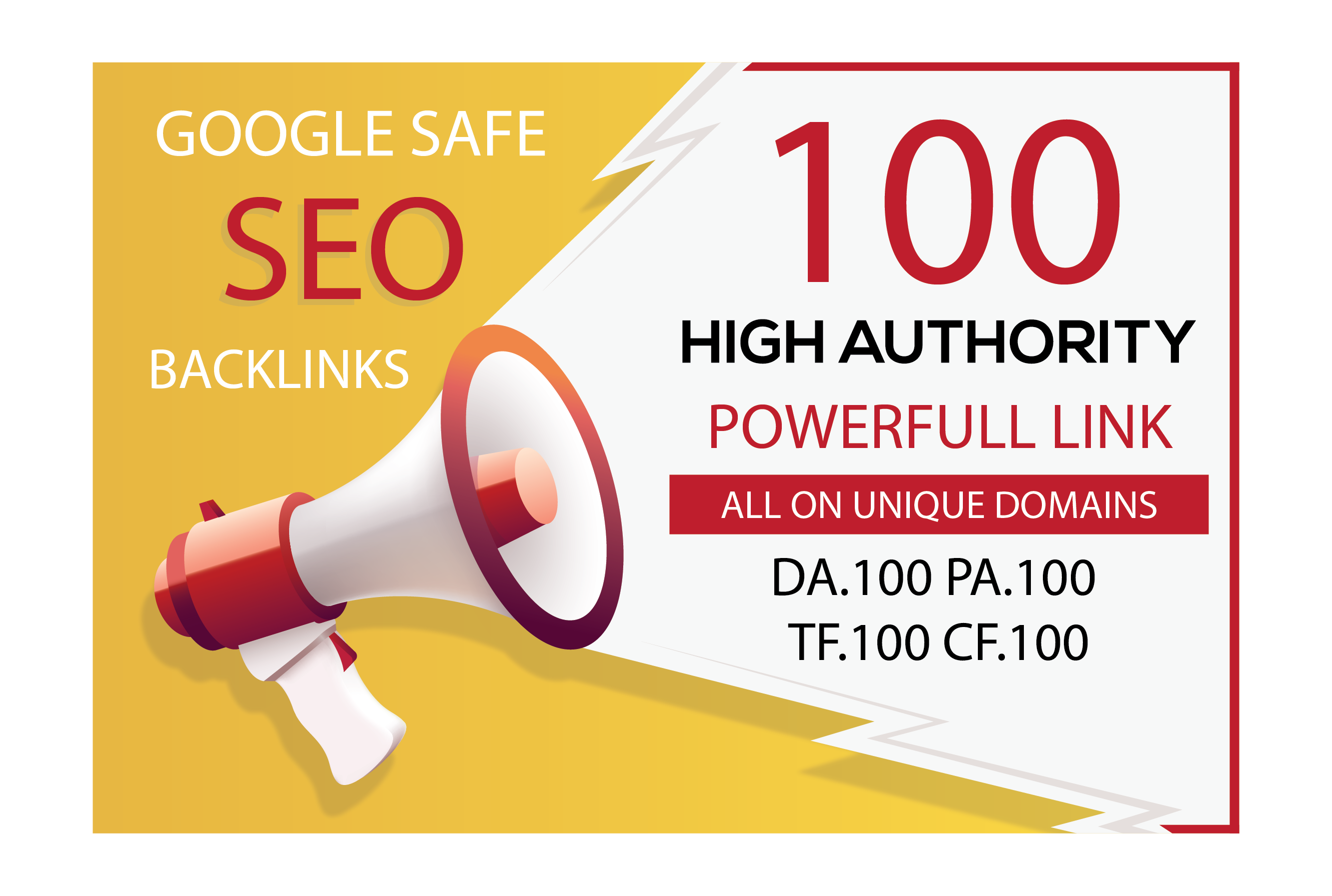 Manually Do 100 Unique Pr10 Seo Backlinks On Da100 Si...