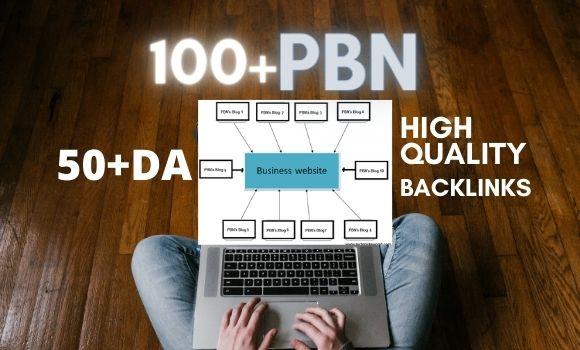 Build PBN 100 Permanent DA 50+ Homepage high quality ...