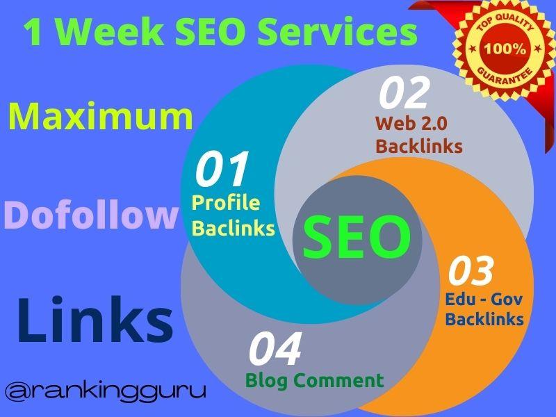 Upgrade 2020 multiple SEO Backlinks services for rank...