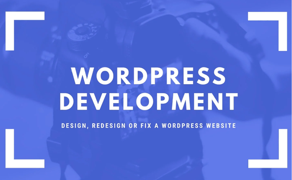 I will design, redesign, or fix a WordPress website
