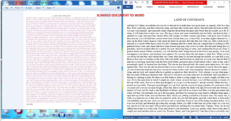 I will transcribe text from PDF, Scanned and images ...