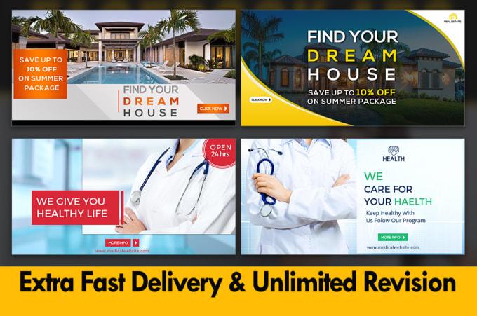 I will design 5 premium facebook ads high converting