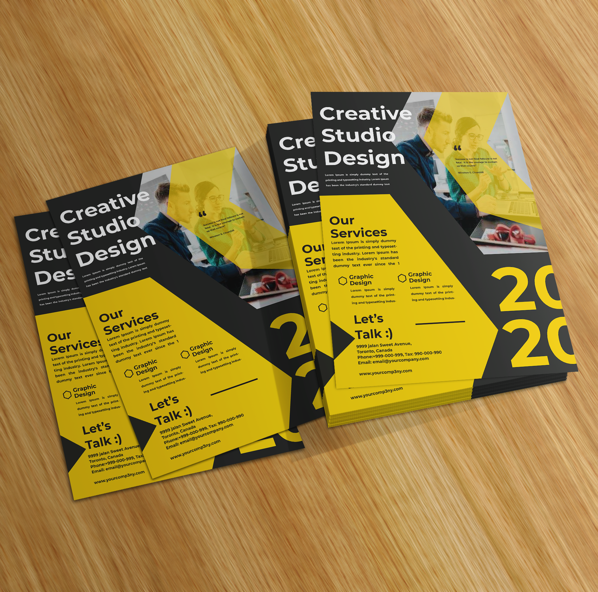 I will amazing design your urgent flyer or poster wit...