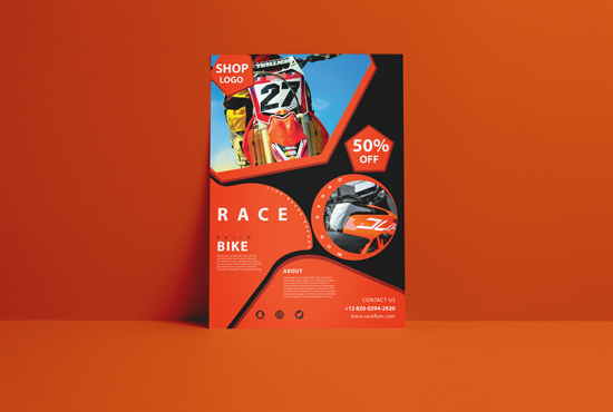 I will design a business card/flyer for your business...