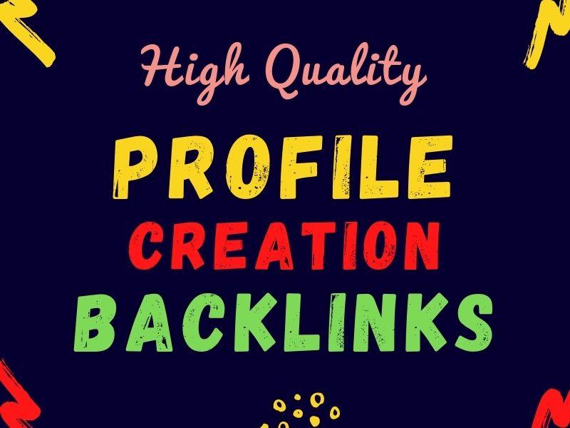 I will provide 200 high pa da dofollow profile creati...