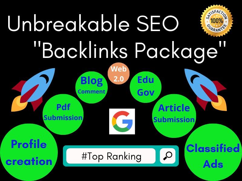 Ultra premium 2020 unbreakable SEO backlinks package ...