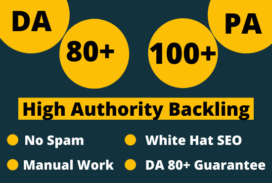 I will do HQ profile backlinks manually for website S...