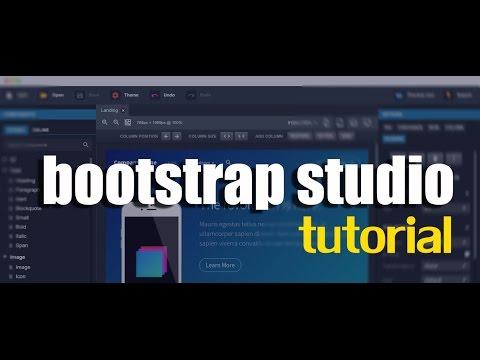 I will provide you a full tutorial on Bootstrap Studi...