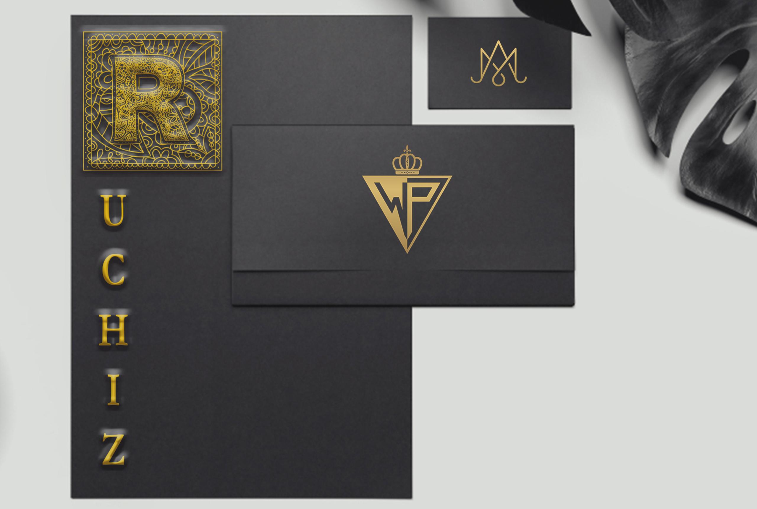 I Will Design An Award Worthy Luxury Initial Monogram...