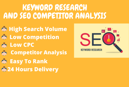 I will do excellent keyword research for boosting you...