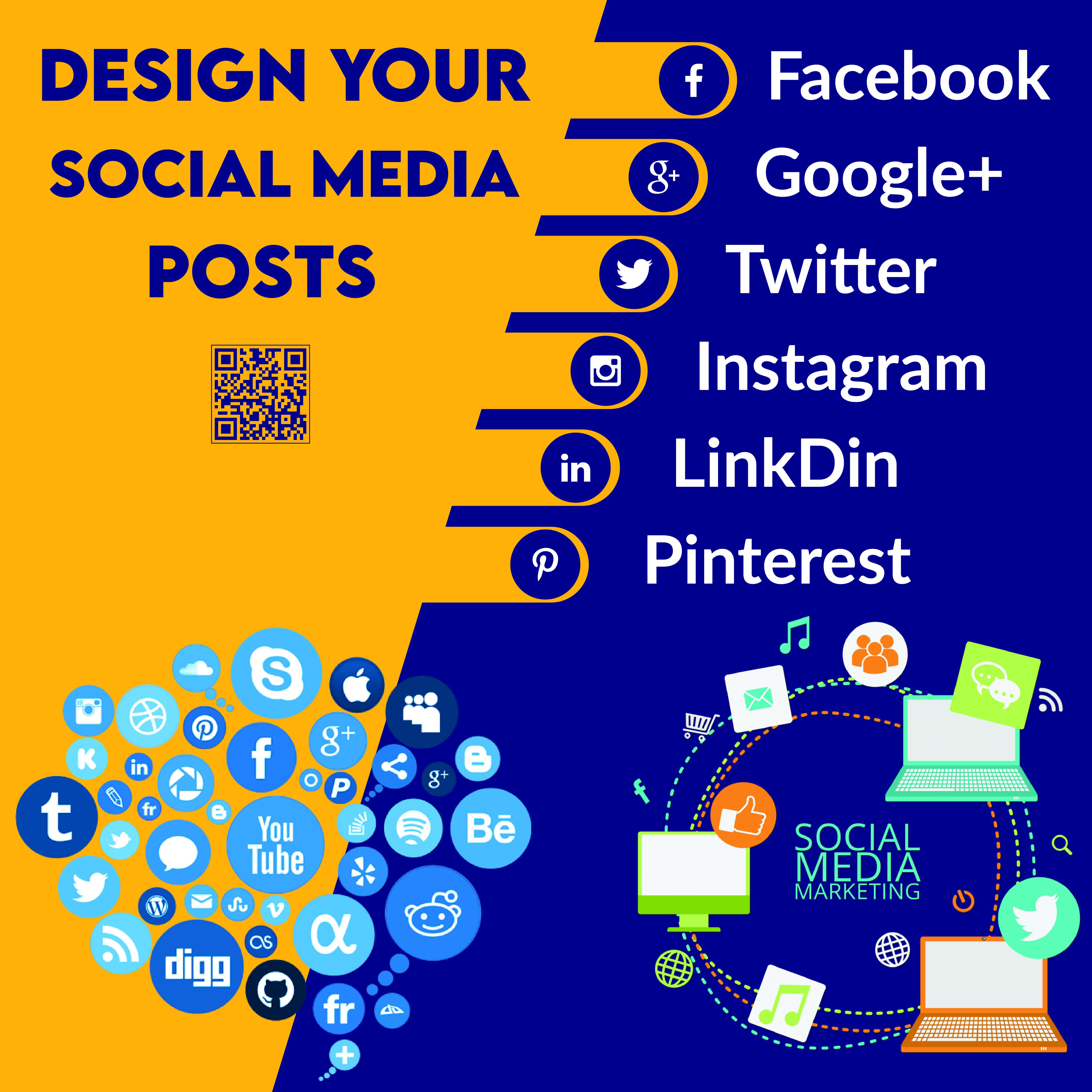 I Will Design Professional And Unique Social Media Po...