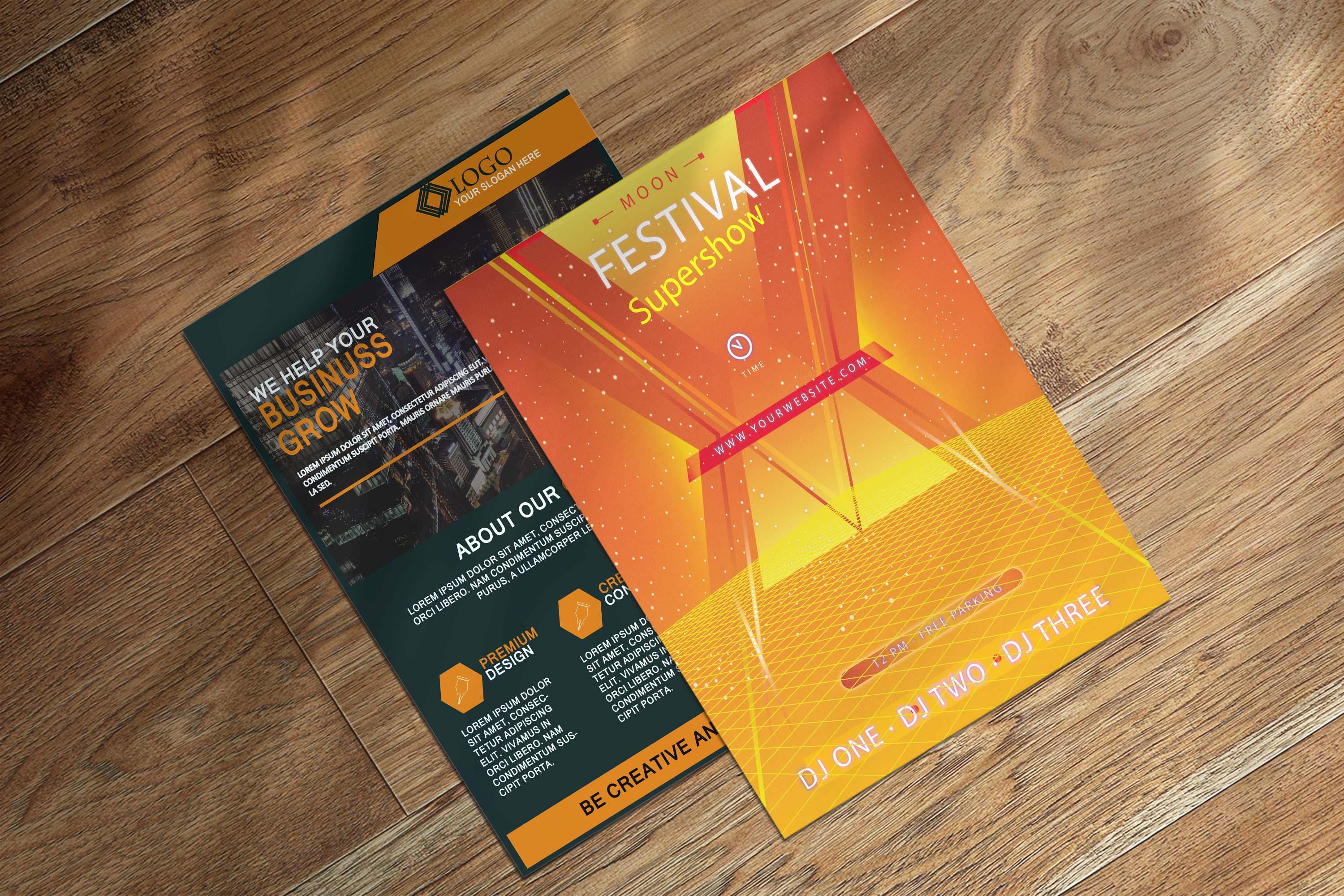 I will design attractive corporate flyer poster broch...