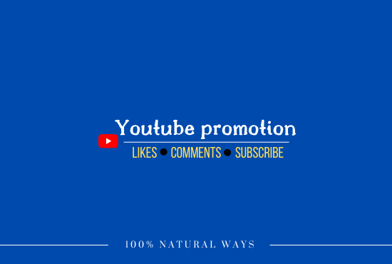 I will do viral Youtube video Promotion