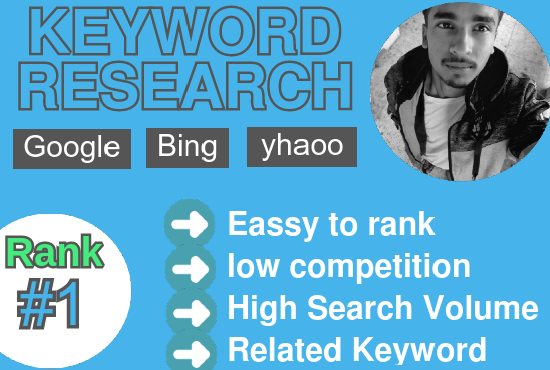 professional SEO keyword research and competitor anal...