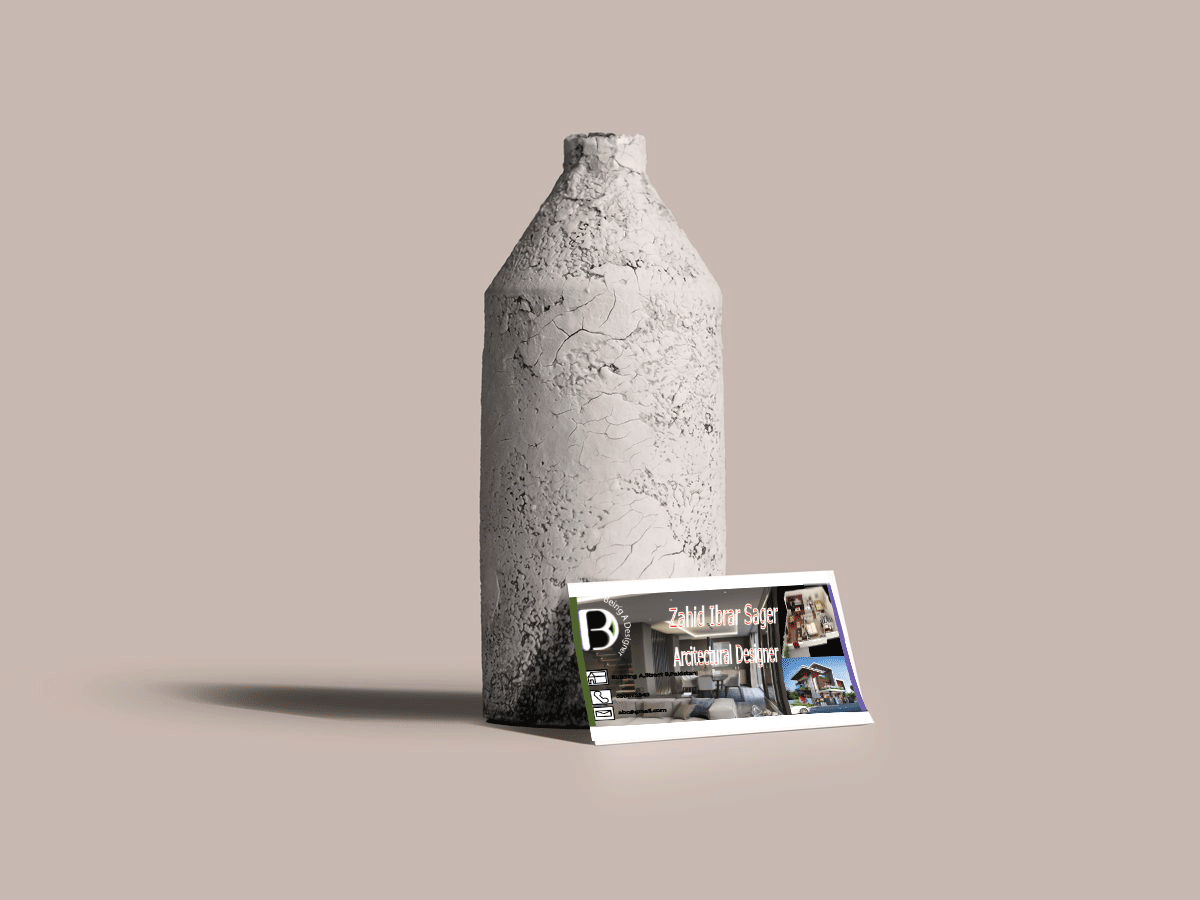 Design elegant business card for service or brand