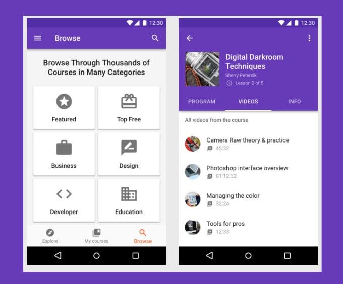 I will design amazing, mobile app ui ux for android ...