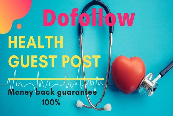 Write And Post An Article On Health, Fitness, Medic...