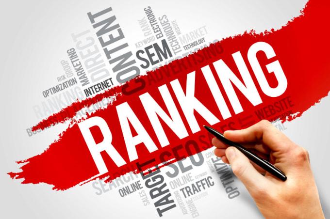 I will deliver monthly SEO service, website for top ...