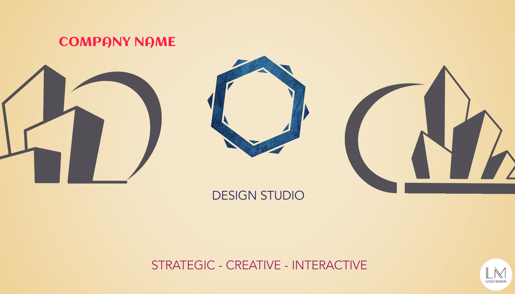 I can make creative visiting cards