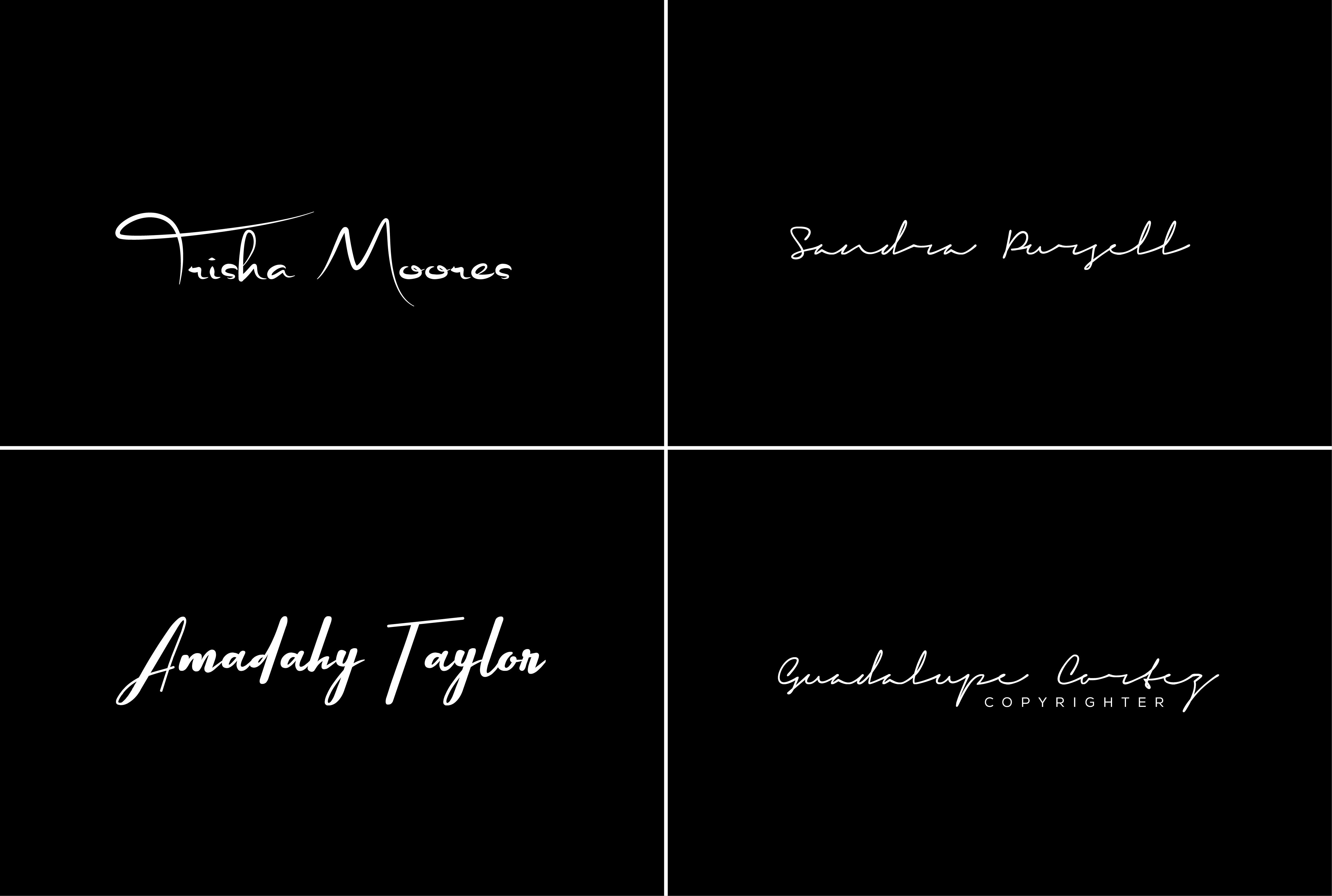 I will design stylish, unique and stunning signature...