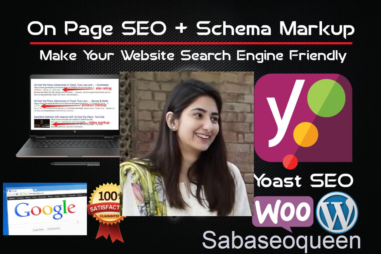 Wordpress on page optimization by yoast