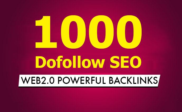 do 1000 contextual dofollow seo backlinks for google ...