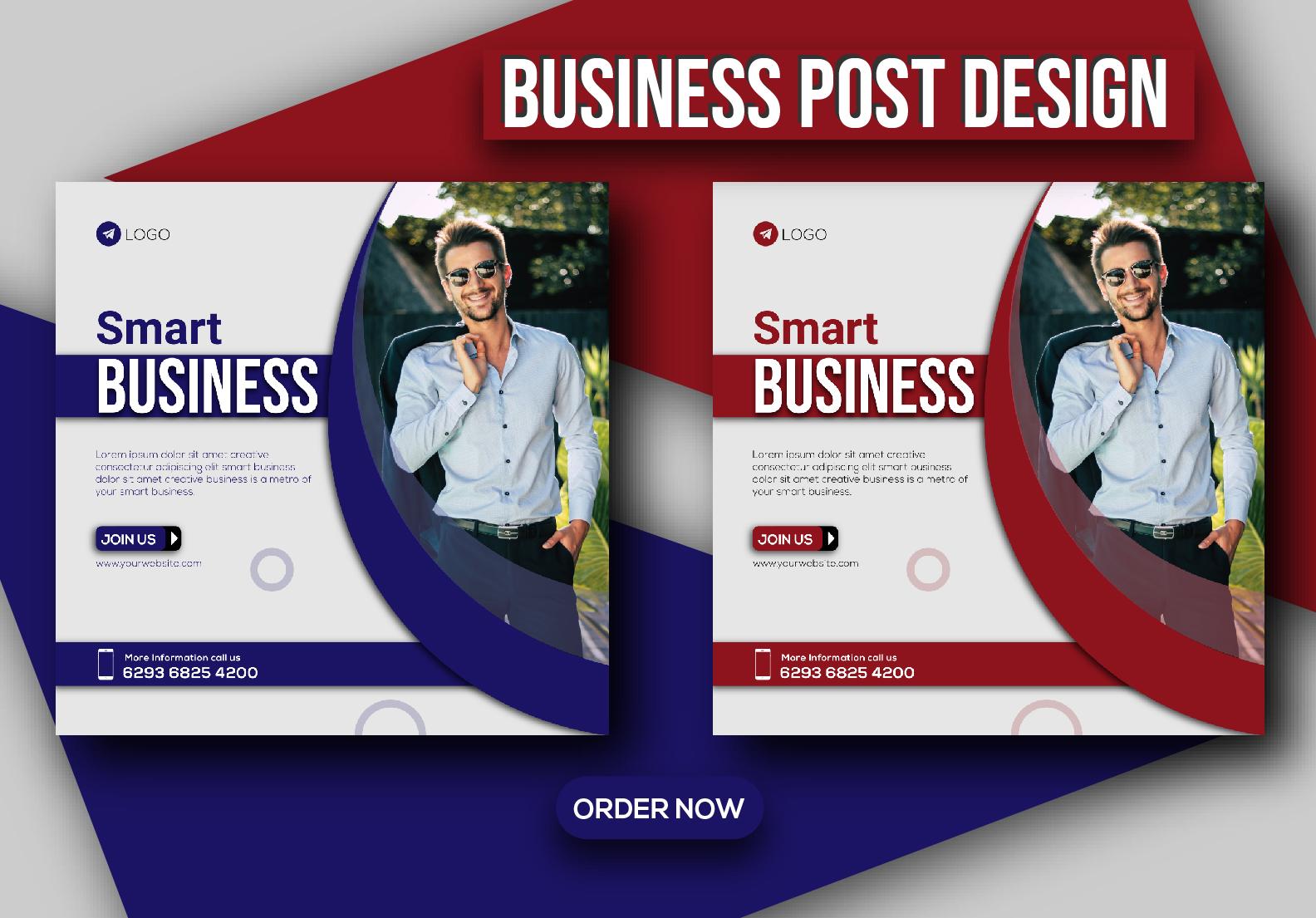 Attractive social media post & banner for busines...
