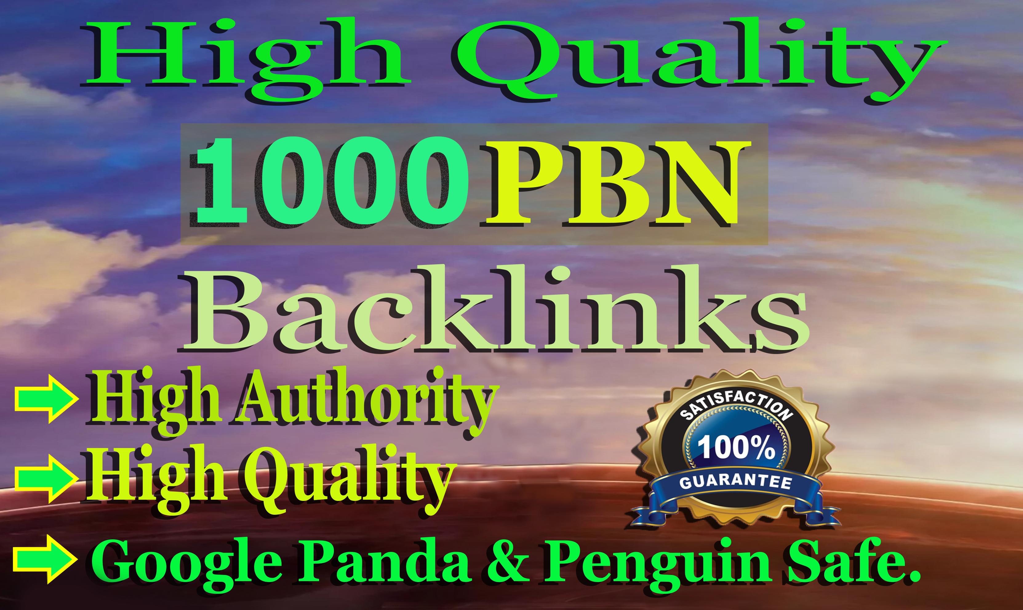 I will 1000 Web2.0 PBN Backlinks to Boost your Websit...