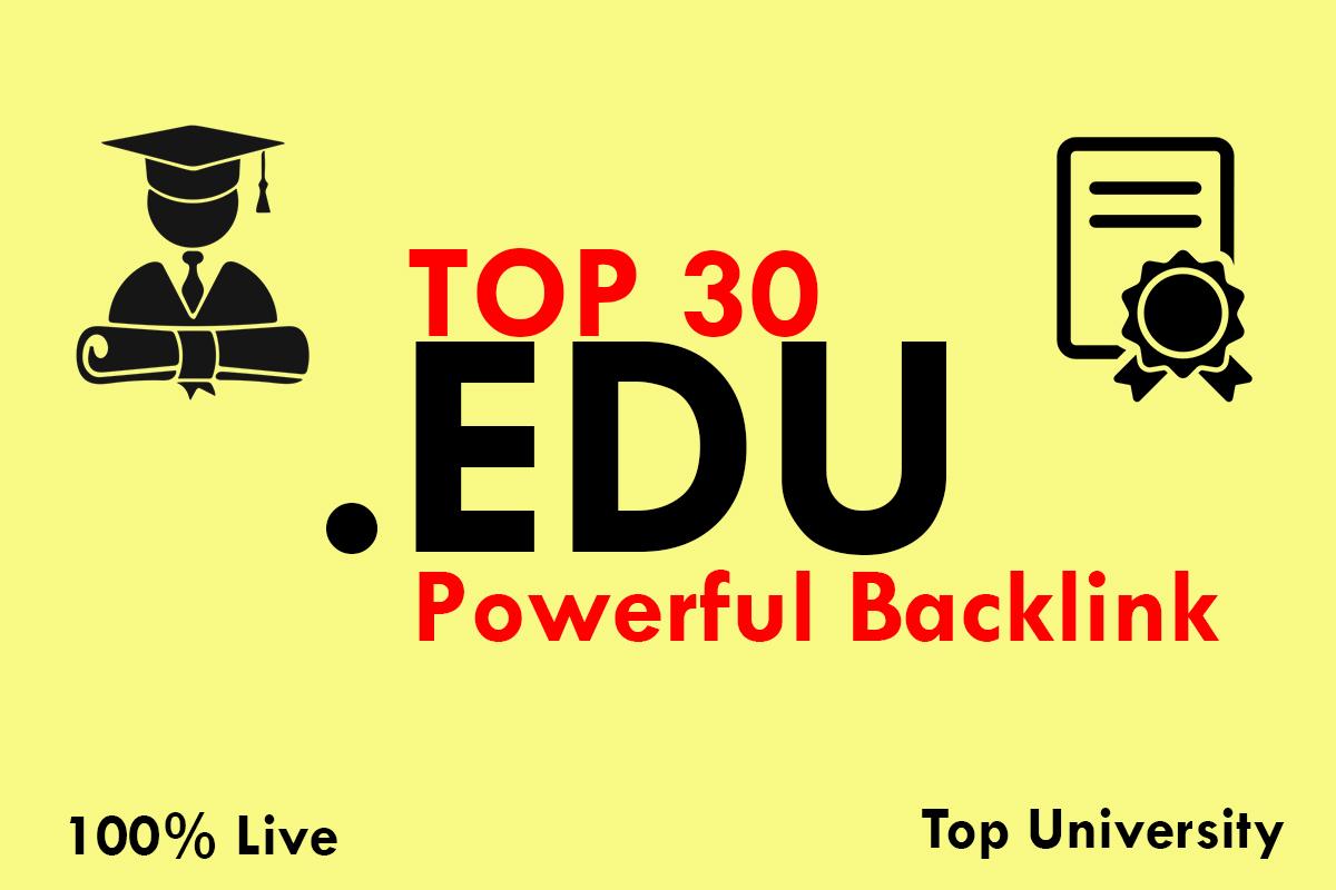 Boost your site with High quality Do Follow Edu Back-...