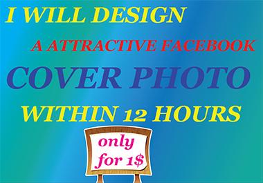 I will design your Facebook cover or any one social m...