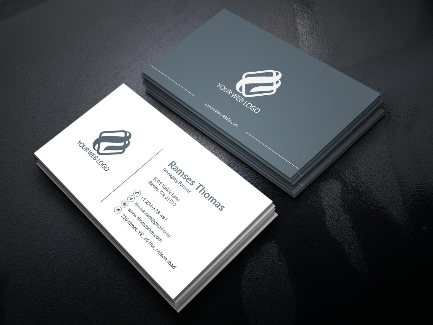 I will design creative and professional Business Card...