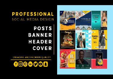 I will design social media banner for LinkedIn