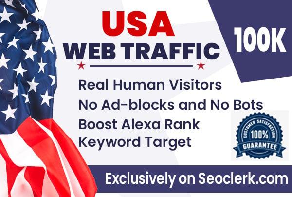 Send USA 100,000 keyword target organic traffic from ...