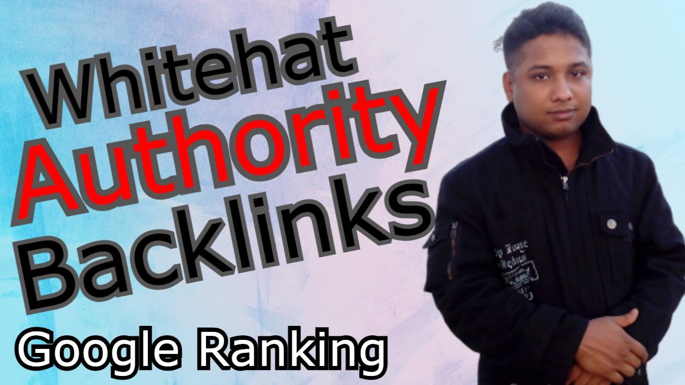 100 Dofollow Whitehat Authority Backlinks Fast Google...