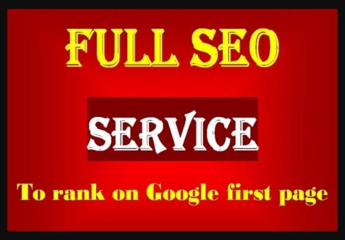 I will Create a Full SEO Backlink Campaign For Your W...