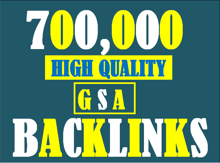 I will build 700K gsa ser backlinks to increase ranki...