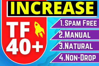 increase URL majestic trust flow tf 40 Guaranteed in ...